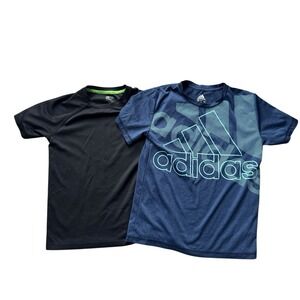 Lot Of 2‎ Athletic T-shirts Boys' 8 Adidas Spotted Zebra